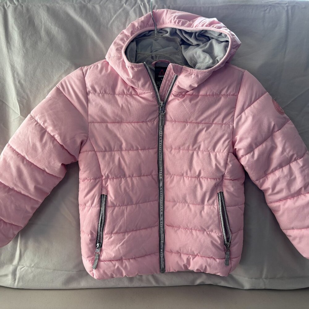 🆕 Gerry girls puffer jacket with hood, pink - NWT